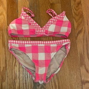 two piece bathing suit